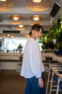 MILSON Carissa Shirt - White