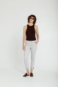 New London Hope Cotton Jogger - Silver