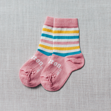Load image into Gallery viewer, Lamington Merino Wool Baby Crew Socks - Picnic
