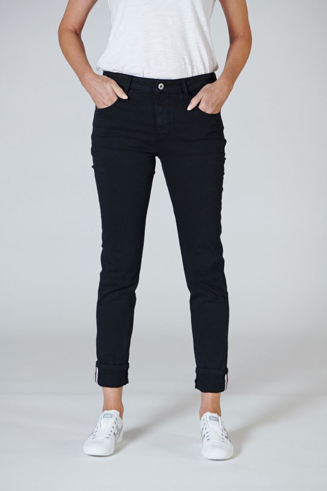 Italian Star Polo Jeans - Black