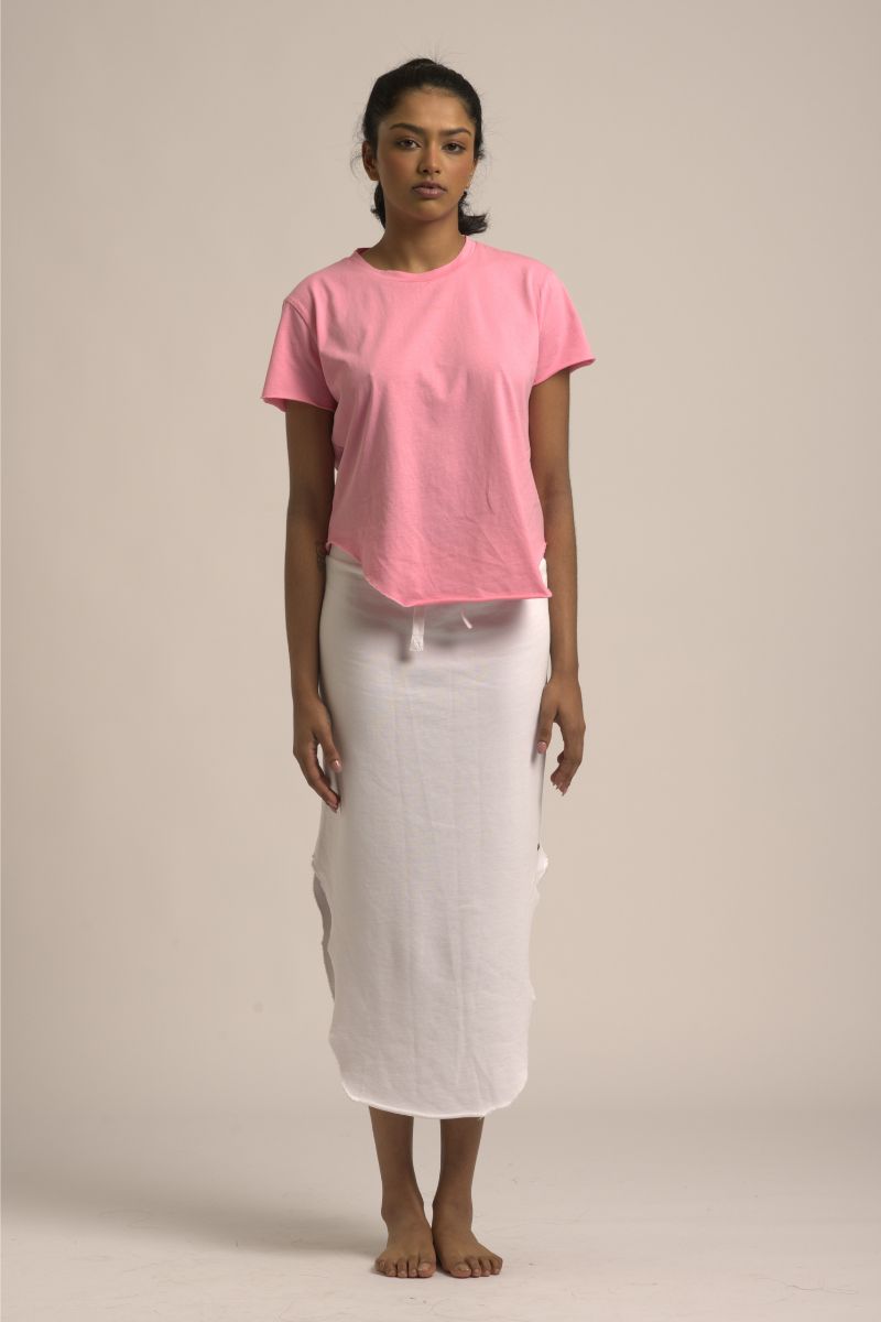 Est1971 Raw Organic Cotton T Shirt - Bubblegum