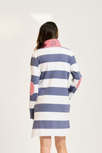 Load image into Gallery viewer, Est1971 Cotton Rugby Dress - Navy/White
