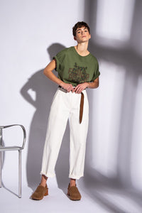 Funky Staff Zita Trousers - White