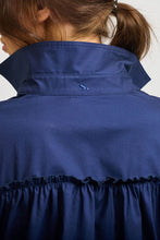 Load image into Gallery viewer, Shirty Georgie Gatherback Shirtdress - Navy
