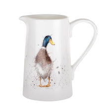 Load image into Gallery viewer, Royal Worcester Wrendale 1 Pint Jug - &#39;Guard Duck&#39;
