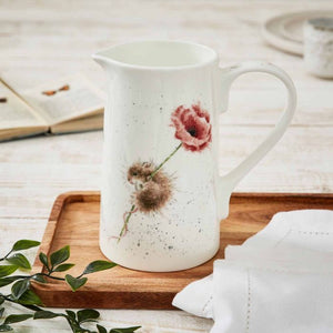 Royal Worcester Wrendale 2 Pint Jug - 'Poppy Mouse'