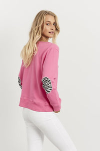 Est1971 Zebra Cross Windy - Hot PInk