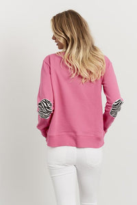 Est1971 Zebra Cross Windy - Hot PInk